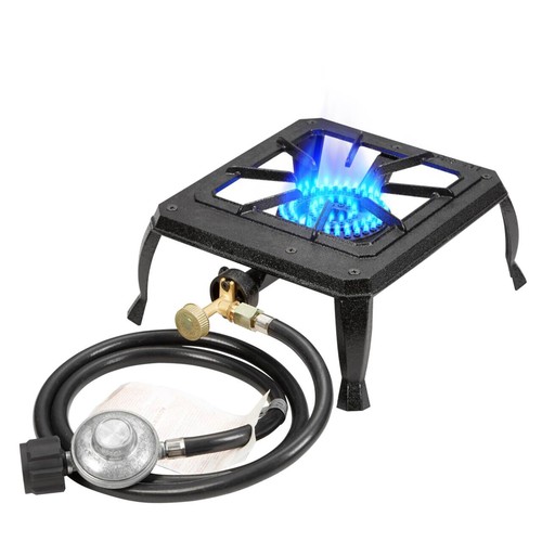 Single burner cast - iron, flame