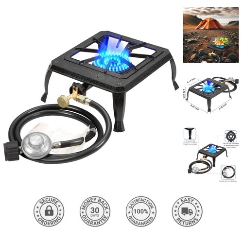 Portable single burner camping - single,