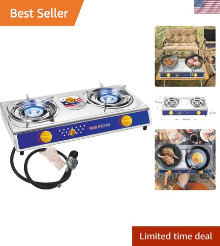 Stainless steel burner - stainless, 2