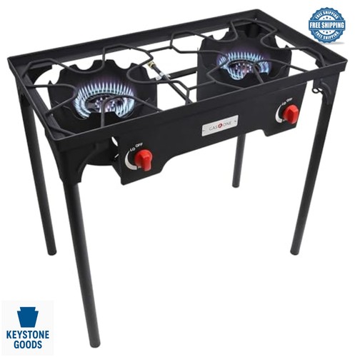 Propane double burner camp - double,