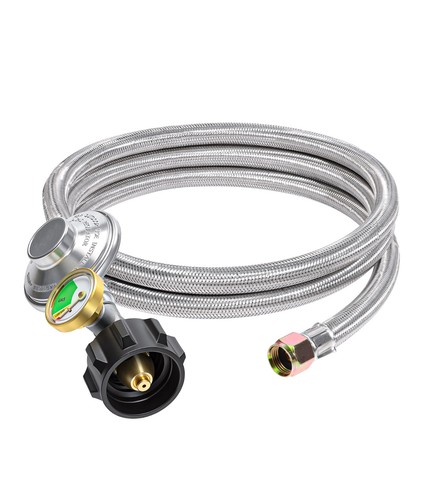 6ft propane regulator with - 6ft,
