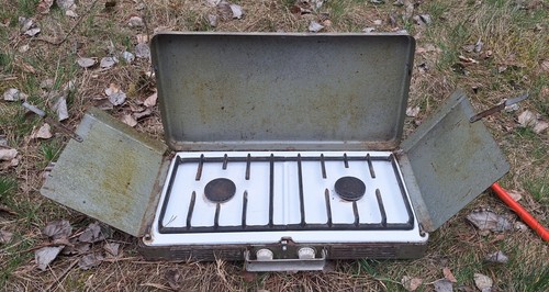 Old vintage portable - , gas