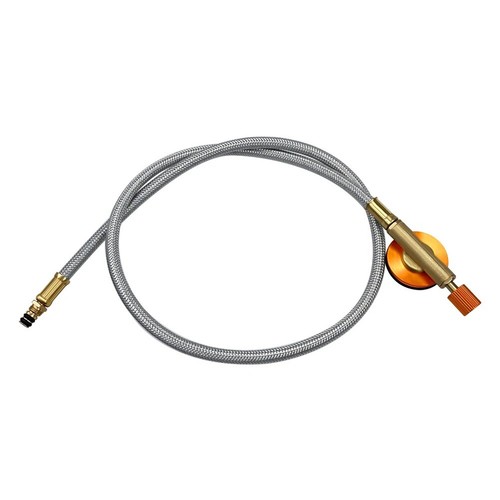 Brainded hose connector - hose, gas